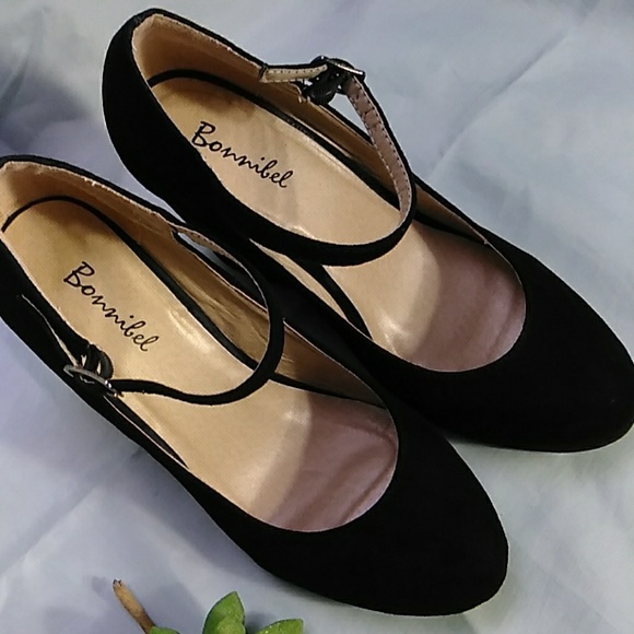 BONNIBEL SHOES SUEDE PLATFORMS - Picture 5 of 8
